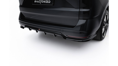 Splitter Volkswagen Multivan Long T7 Rear Central with Diffuser