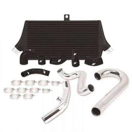 Intercooler Mishimoto Mitsubishi Lancer Evolution 7 8 9 2001-2007 Black + Piping Kit