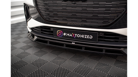 Splitter Audi Q4 e-tron Front v.2 Gloss Black