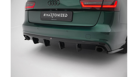 Dokładka Audi A6 C7 S-line Zderzak Tył