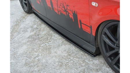 Diffuser Seat Leon II MS Design Side Skirts Gloss Black