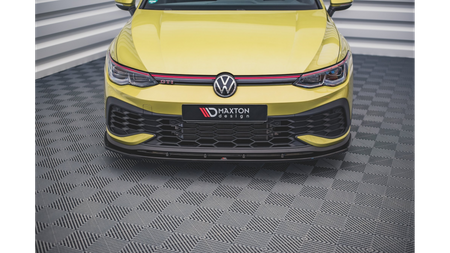 Splitter Volkswagen Golf 8 GTI Clubsport przód v.4 Gloss Black