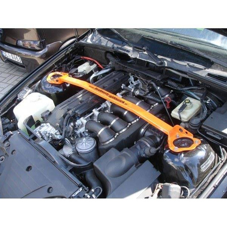 Rozpórka BMW E36 6 cyl przednia górna Black