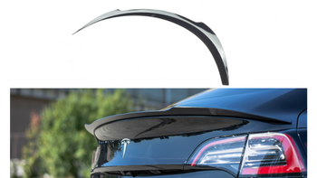 Przedłużenie Spoilera Tesla Model 3 Gloss Black