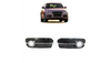 Fog Light Covers Audi Q5 8R Facelift Chrome Black