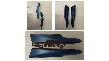 Diffuser BMW 3 E90 E91 Facelift Front Bumper Gloss Black