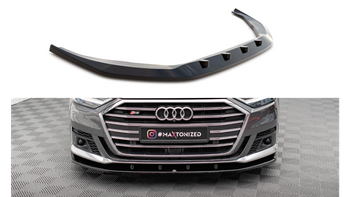 Splitter Audi A8 D5 S-Line Front v.2 Gloss Black