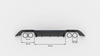 Diffuser Volkswagen Golf 7 R Rear Valance Gloss Black