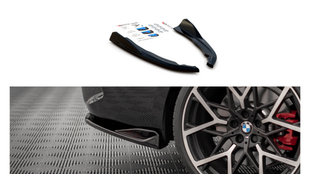 Splitter BMW 4 G22 M-Pack Rear Side v.2 Gloss Black