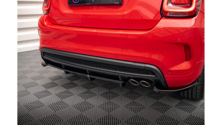 Splitter Fiat 500X I Facelift Sport Rear Central with Diffuser