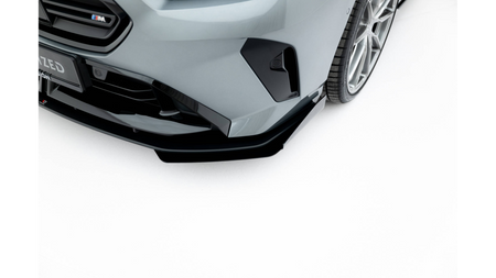 Splitter BMW 1 F70 Front Street Pro Black-Red + Gloss Flaps