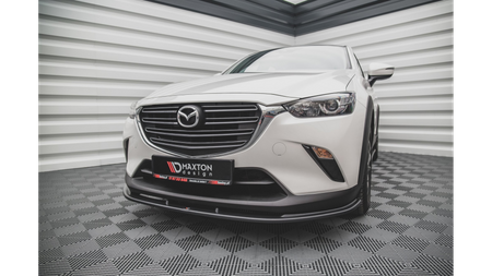 Splitter Mazda CX-3 przód v.1 Gloss Black