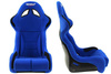 Fotel Sportowy Bimarco Futura Welur Blue Black FIA