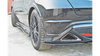 Splitter Honda Civic VIII Type-S R Tył Boczne Gloss Black