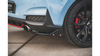Splitter Hyundai I30 III N Tył Boczne v.6 + Flaps Gloss Black