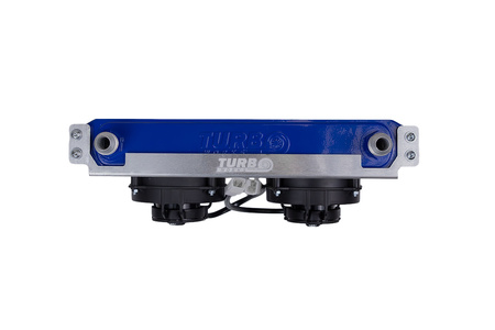 Cooling Plate TurboWorks for 13 rows Race Oil Cooler and 4 inch fan Dual