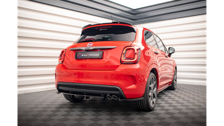 Splitter Fiat 500X I Facelift Sport Tył Środkowy z Dyfuzorem