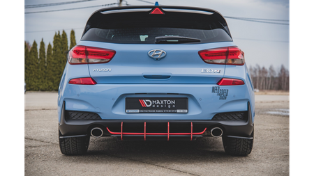 Dyfuzor Hyundai I30 III N Tył Racing Durability v.2 Black