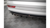 Splitter Audi Q3 8U Facelift Rear Central with Diffuser Gloss Black