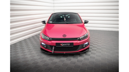 Splitter Volkswagen Scirocco III Front v.2 Gloss Black