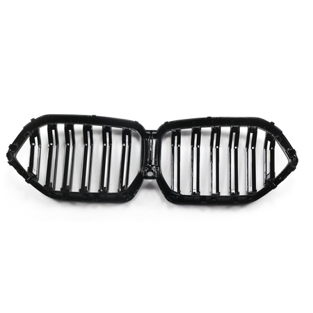 Grill BMW X6 G06 F96 podwójne żeberka Gloss Black