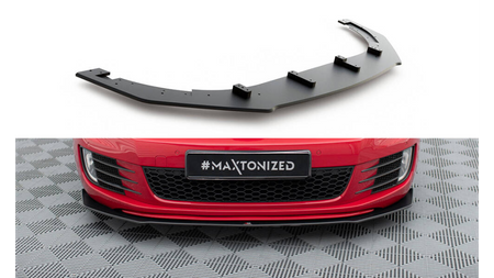 Splitter Volkswagen Golf VI GTI przód Racing Durability v.3 Black-Red