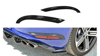 Ramka halogenów Volkswagen Golf 7 Facelift R Tył Gloss Black