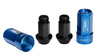 Forged wheel lug nuts D1Spec Heptagon 2in1 Steel M12x1.25 Blue 
