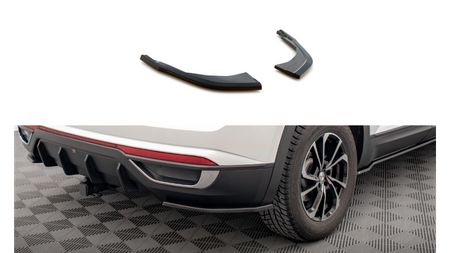 Splitter Volkswagen Atlas Cross Tył Boczne Gloss Black