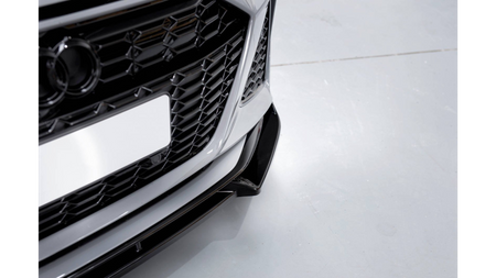 Splitter Audi RS6 RS7 C8 Front v.1 Gloss Black