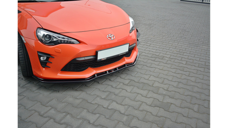 Splitter Toyota GT86 Facelift Front v.3 Gloss Black