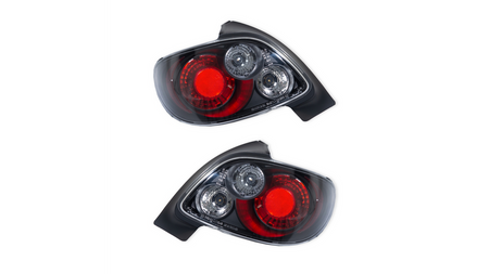 Lights PEUGEOT 206 1998-obecnie Rear Black