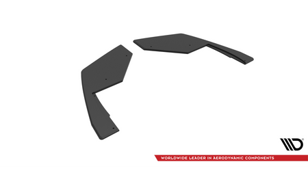 Splitter Nissan 370Z Nismo Facelift Tył Boczne Street Pro Black-Red