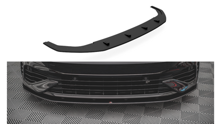 Splitter Volkswagen Golf 8 R Front Pro Black-Red