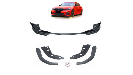 Diffuser BMW 3 G20 G21 Front Bumper Carbon Look
