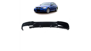 Dyfuzor BMW 3 E90 E91 Tył Gloss Black