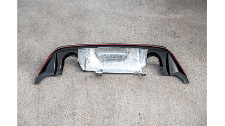 Diffuser Ford Fiesta VIII Rear Valance + Exhaust Miltek Sport