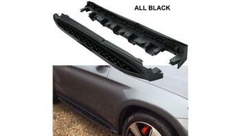 Side Steps Mercedes-Benz GLC X253 GLC C253 Aluminium Black