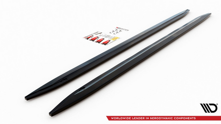 Diffuser BMW 4 G82 M-Pack Side Skirts v.2 Gloss Black