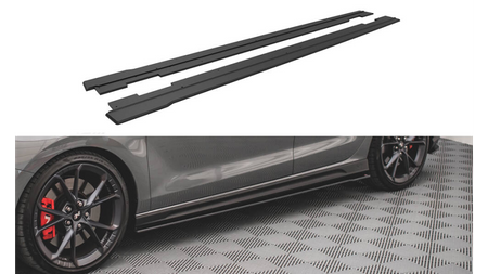 Diffuser Hyundai i30 III N Side Skirts Street Pro v.2 Black