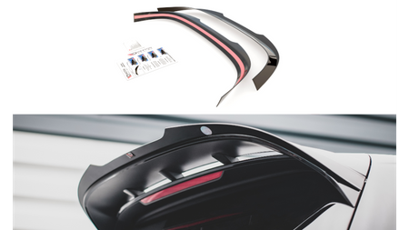 Spoiler Cap Volkswagen Golf 8 R-Performance GTI Clubsport v.2 Gloss Black