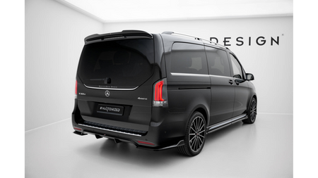Splitter Mercedes-Benz V-Class AMG-Line W447 Rear Side Facelift 2 v.3
