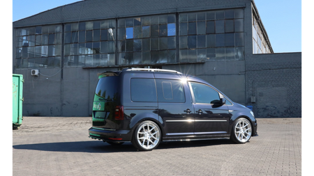 Diffuser Opel Volkswagen Caddy Mk. 4 Side Skirts Gloss Black