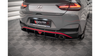 Splitter Hyundai I30 Fastback N-Line III Facelift Rear Side Street Pro Black + Gloss Flaps