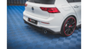 Splitter Volkswagen Golf 8 GTI Rear Central Gloss Black