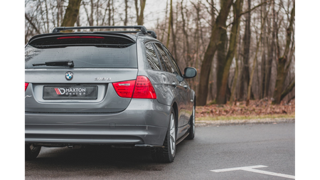 Splitter BMW 3 E91 Facelift Rear Side Gloss Black