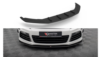 Splitter Volkswagen Scirocco III R Front Pro Black