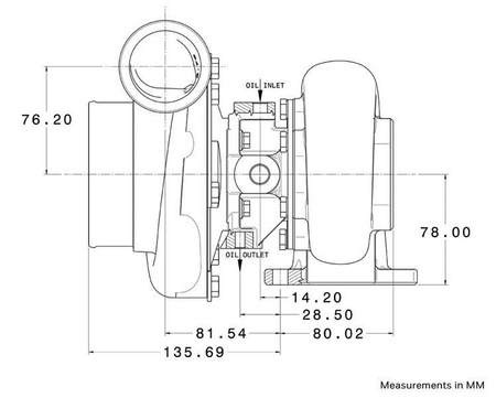 Garrett Turbocharger GTW3476R Super Core