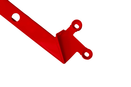 Front upper strut bar BMW 5 E60 E61 PRO Red