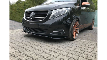 Splitter Mercedes-Benz V W447 przód v.3 Gloss Black